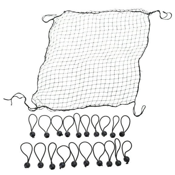 Soccer Rebounder Net with 20 Elastic Rope Kickbacks Football Rebounds Net Quick Assembly Soccer Net Training Equipment