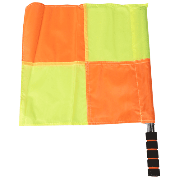 Soccer Referee Kit Football Checkered Soccer Flags Wallet Notebook with Red Yellow Ca xc5218