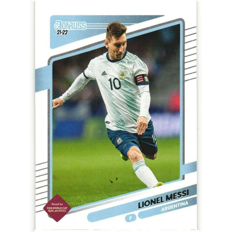 Soccer Road To Qatar World Cup 2021-22 Donruss Soccer Lionel