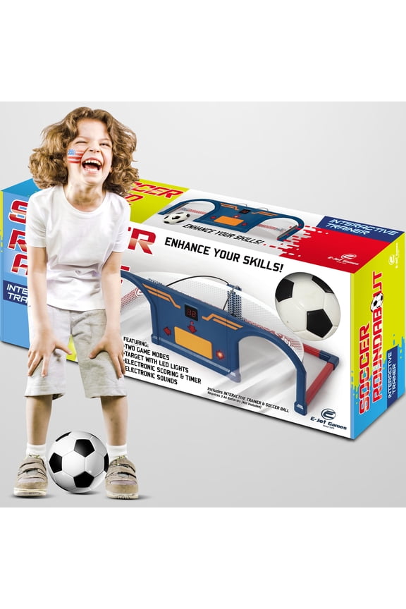 Soccer Trainer Ball Set, Soccer Roundabout Sport Games Gifts | Foot-Eye Coordination Hand-Eye, Football Exercises Agility Training