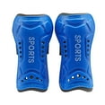 thumbnail image 1 of Soccer Shin Guards, Adult and Youth Soccer Shin Pads, Thickened Double Layer Padded Construction, Breathable Protective Gear for Lower Legs, for Soccer Training and Matches, Blue, 1 of 7