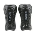 thumbnail image 1 of Soccer Shin Guards, Double Layer Thickened Insert Soccer Shin Pads, Breathable Ventilated Calf Protection for Adult and Youth Soccer Training Games, Black One Pair, 1 of 7