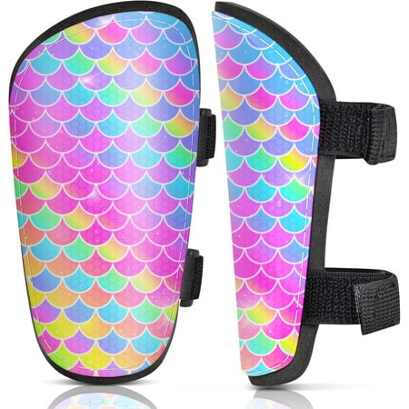 Soccer Shin Guards for Kids Girls Toddler Shin Pads Protection Soccer Gear for Kids 2-7 Years Old Girls Toddler Shin Guards Soccer Equipment for Football Games