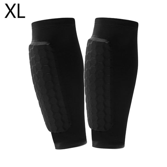 Soccer Shin Guards with Honeycomb Pads, Lightweight Protective Gear for Youth and Adult Players, Comfortable Fit Shin Pads