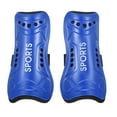 thumbnail image 1 of Soccer Shin Pads Size L, 2 Pack Breathable Sport Guard for Adult, Blue, 1 of 5