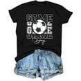 thumbnail image 1 of Soccer Shirts for Women Funny Soccer Mom Tshirt Game Day Graphics Tees, 1 of 5