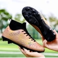 thumbnail image 1 of Soccer Shoes Boys Girls Football Trainning Shoes Youth Firm Ground Athletic Turf Shoes Outdoor Professional Soccer Shoes Sneakers, 1 of 14