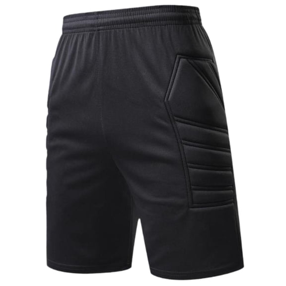 Soccer Shorts Goalkeeper Compression Sponge Protection Lightweight Polyester Thigh Padding for Youth Training