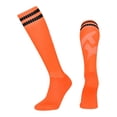thumbnail image 1 of Soccer Socks Team Sport Knee High Socks For Adult, High-Performance for Football and Sports - Color Orange, 1 of 4
