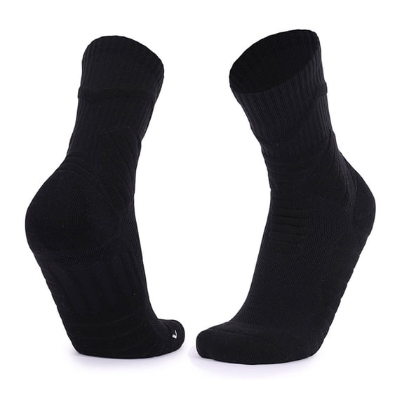Soccer Socks Women Mens Fashion Color Blocked Socks for Outdoor Cycling Sports Socks Socks Knee High Black One Size