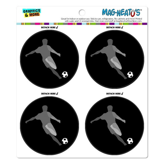 Soccer Sport MAG-NEATO'S(TM) Car/Refrigerator Magnet Set