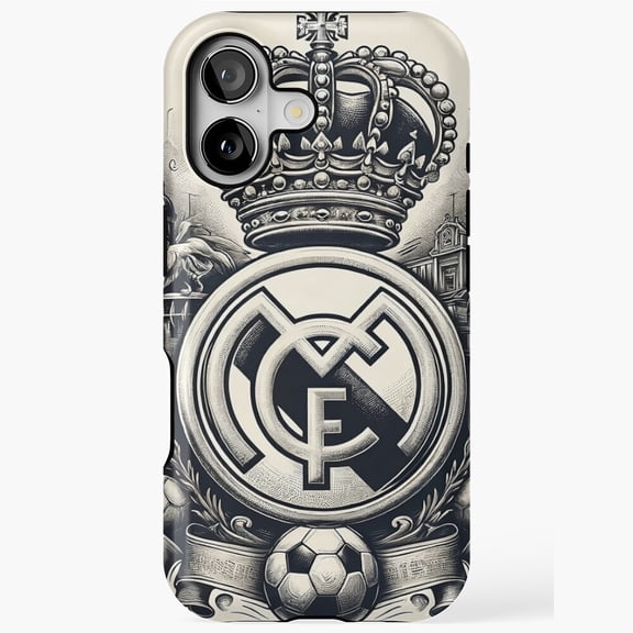 Soccer Sport Team Logo Art Phone Cover for iPhone 11 12 13 14 15 16 17 Pro Max