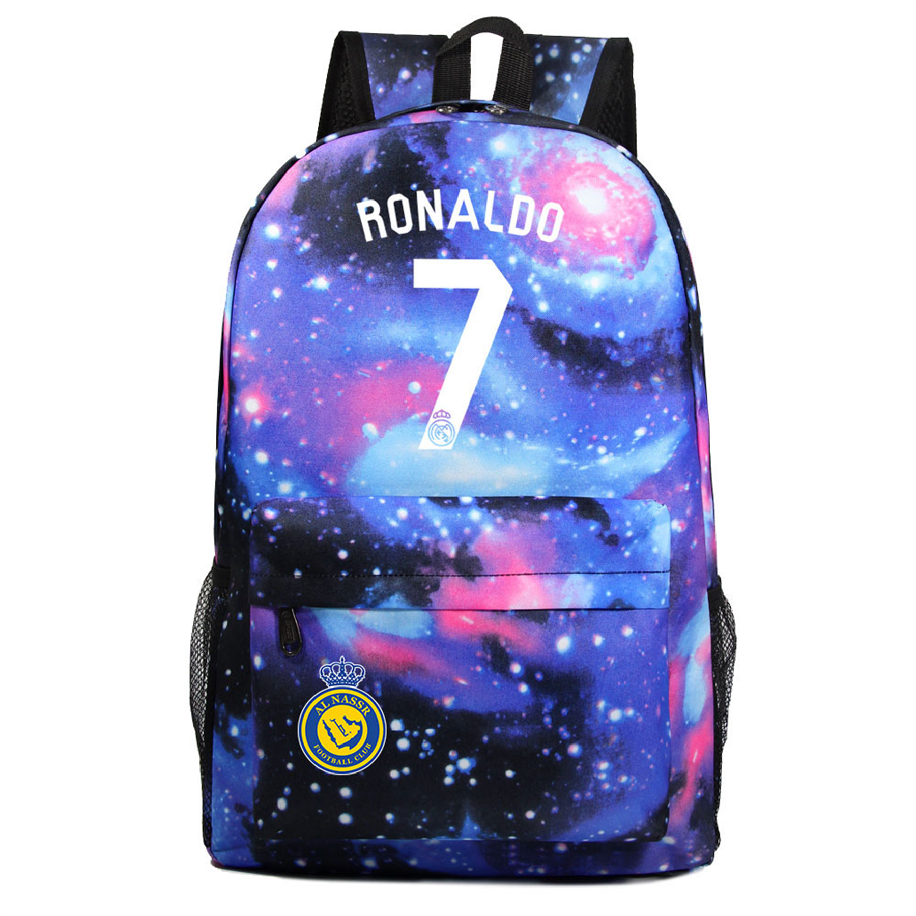Soccer Star Cristiano Ronald Backpack CR7 Waterproof Daypack Student ...