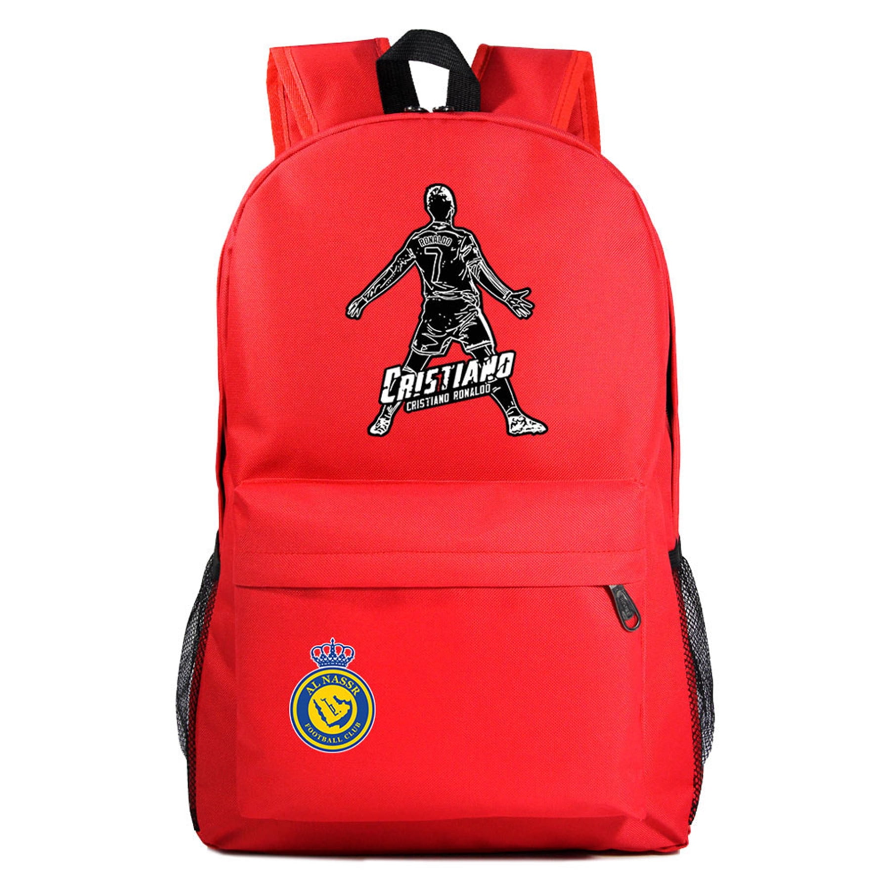 Soccer Star Cristiano Ronaldo School Bookbag-CR7 Lightweight Casual ...