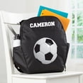 thumbnail image 1 of Soccer Star Personalized Backpack, 1 of 2