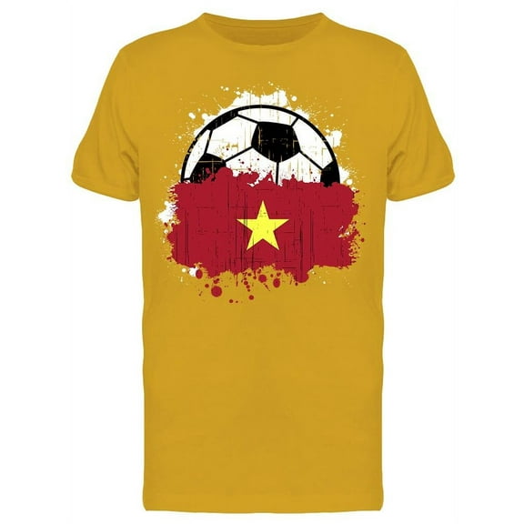 Soccer Team Of Vietnam T-Shirt Men -Image by Shutterstock Men T-Shirt, Male x-Large