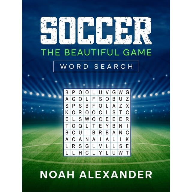 Soccer The Beautiful Game Word Search, (Paperback)