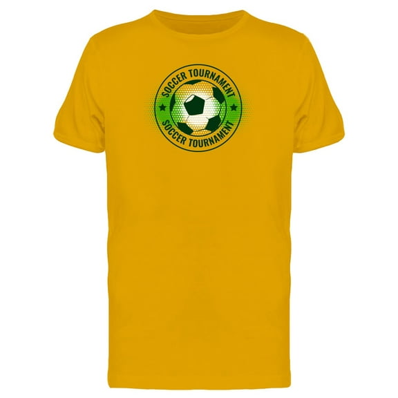 Soccer Tournament Label T-Shirt Men -Image by Shutterstock, Male 3X-Large