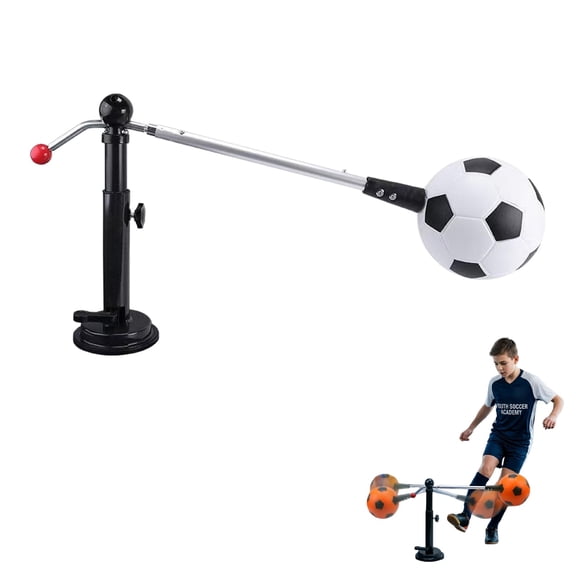 Soccer Trainer Solo Practice Equipment, Adjustable for Dribbling, Passing | Dribbling Training, Passing Practice, Adjustable Design, Solo Use, Soccer Equipment