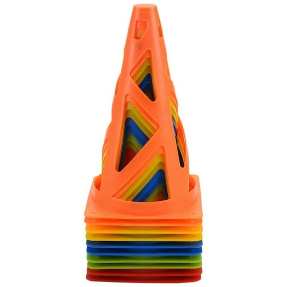 Soccer Training Cones Windproof Marker Cones Agility Cones for Outdoor Football Basketball Training