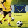Soccer Training Mat,Fpro Ball Mastery Mat Soccer,Football Footstep Training Mat
