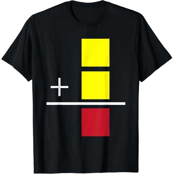 Soccer Yellow Red Card Referee Sports Lovers T-Shirt Unisex Full Size S-5XL