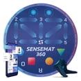 thumbnail image 1 of SenseMat Soccer Training Mat 360° Footwork Trainer with Video Drills for Size 3–5 Balls, All Ages, 1 of 8