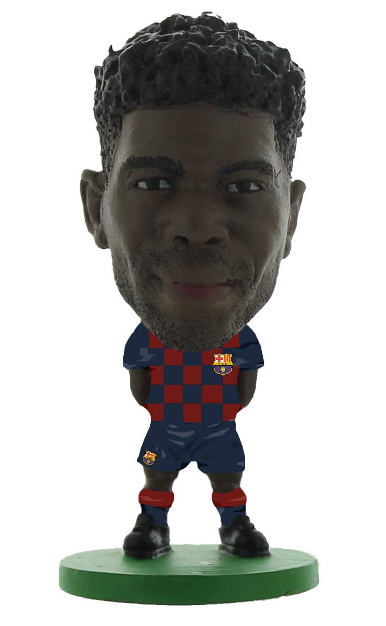 SoccerStarz Barcelona Jordi Alba Figur – Offiziell Lizenziert, Handbemalt, 5,1 Cm Sammelfigur