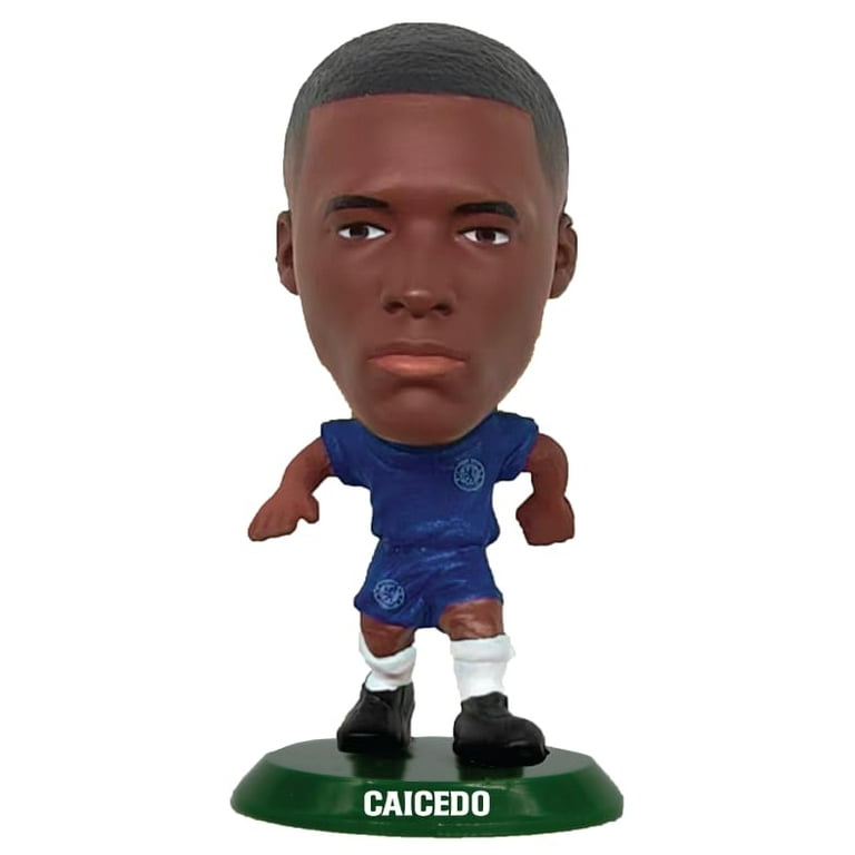 SoccerStarz - Chelsea Moises Caicedo - Home Kit (Classic Kit