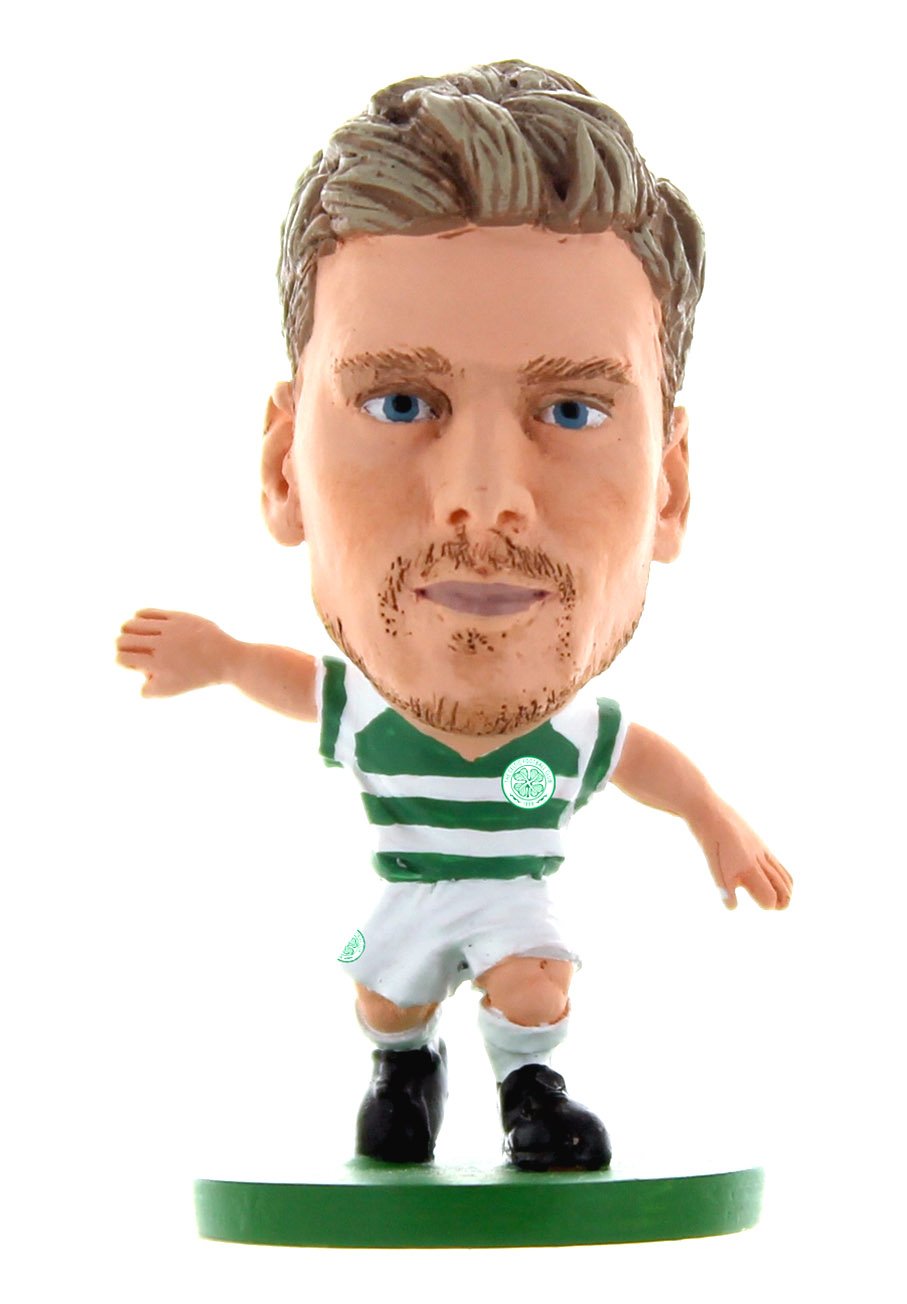 SoccerStarz Figurina Joe Ledley | Celtic FC Home Kit | Collezionabile In Scala 2 Pollici | SOC146