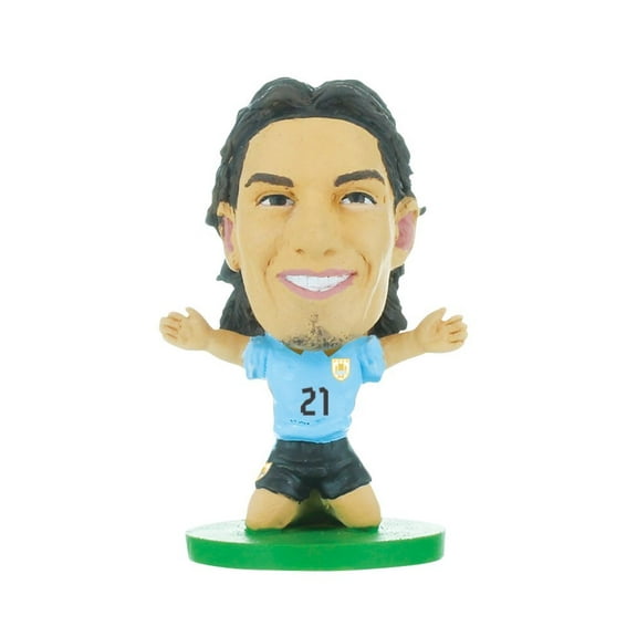SoccerStarz Uruguay International Figurine Featuring Edinson Cavani in Uruguay's Home Kit - Bli