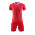 thumbnail image 1 of Soccers Sets for Boys 2 Piece Basketball Outfits Size 4-16 Teens Kids Short Sleeve T-Shirts Shorts Breathable Athletic Workout Track Suits, 1 of 4