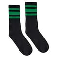 thumbnail image 1 of SOCCO USA-Made Striped Crew Socks, 1 of 3