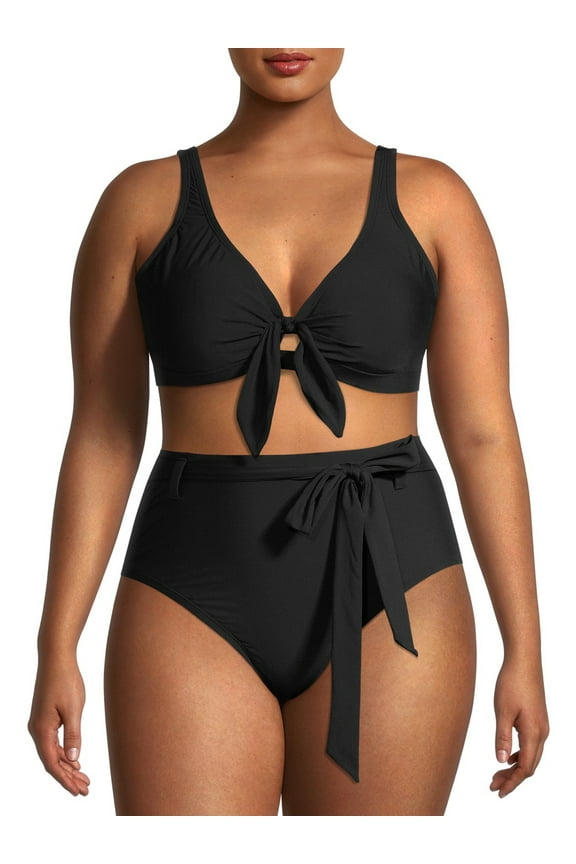 Women's Plus Monica High Waist Swimsuit Bottoms