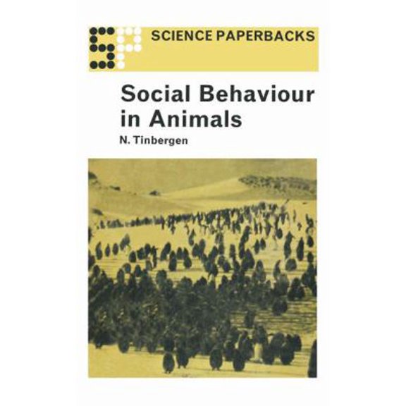 Pre-Owned Social Behavior in Animals (Paperback) 0412200007 9780412200007