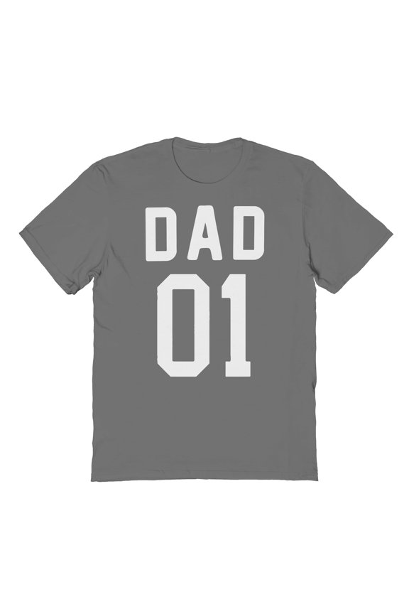Dad First Father's Day Graphic Cotton Unisex T-shirt