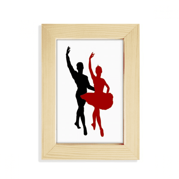 Social Dancing Duet Dance Performance Desktop Display Photo Frame Picture Art Painting 5x7 inch