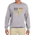 thumbnail image 1 of Social Distance Graphic Sweatshirt Men -GoatDeals Designs, Male 4X-Large, 1 of 4
