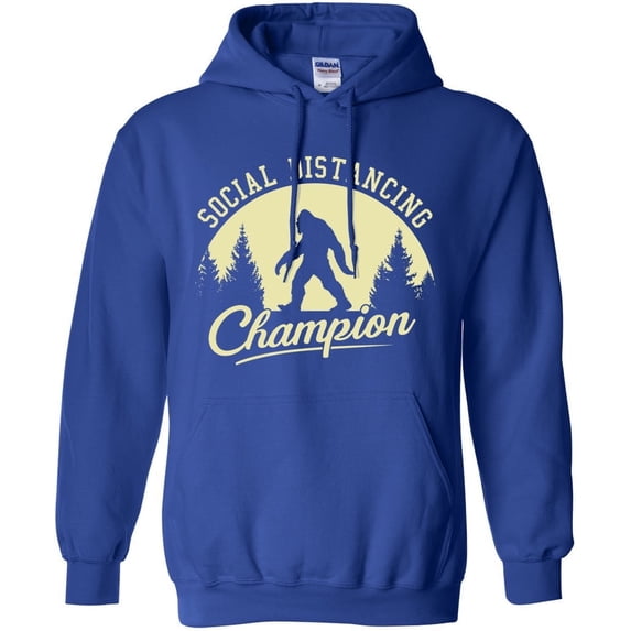 Social Distancing Champion Sasquatch Hoodie (2XL)