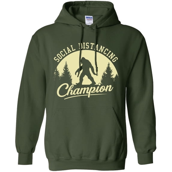 Social Distancing Champion Sasquatch Hoodie (S)