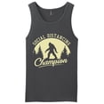 thumbnail image 1 of Social Distancing Champion Sasquatch Tank Top, 1 of 4