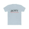thumbnail image 1 of Social Distancing Men's Cotton Crew Tee, 1 of 4
