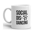 thumbnail image 1 of Social Distancing Self Safety Unique Novelty Coffee Tea Ceramic Cup Office Work Mug 11 Oz, 1 of 1