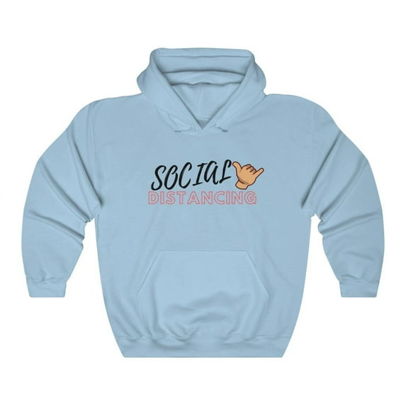 Social Distancing Unisex Heavy Blend™ Hooded Sweatshirt