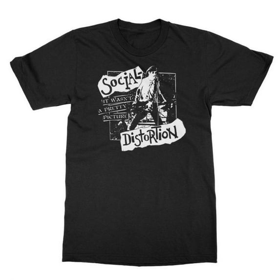 Men's Social Distortion Pretty Picture Tee T-shirt Medium Black