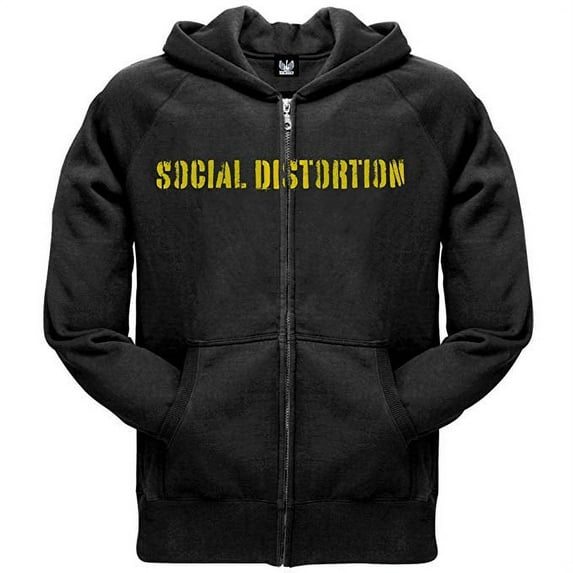 Social Distortion Spray Zip Hoodie