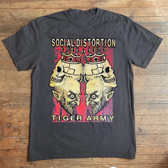 Social Distortion Tiger Amy poster Charcoal All Size S-5XL Tee Shirt