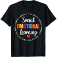 thumbnail image 1 of Social Emotional Learning Heart Counselor Teacher SEL Day T-Shirt, 1 of 4