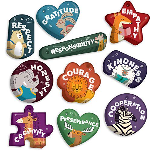 Social & Emotional Learning (SEL) Character Trait of Month Brag Tag