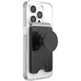 thumbnail image 1 of PopSockets Phone Wallet for MagSafe, Phone Card Holder with Grip, Black - Laced, 1 of 4